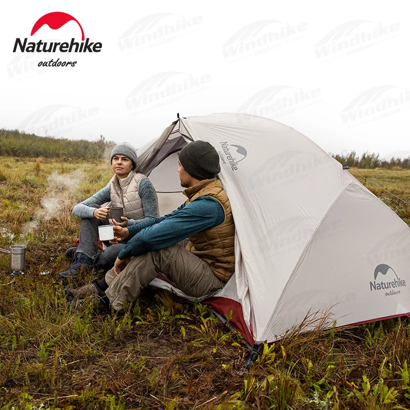 Naturehike Star River 2 Camping Tent 4 Season 1-2 Person Outdoor Hiking 20D Silicon Waterproof Double Layer Ultralight Cycling camping tent