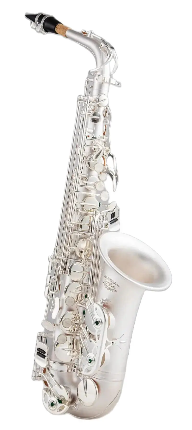 

New Arrival Alto Eb Tune Saxophone Brass Silver Plated Sax E Flat Musical Instrument With Nylon Case Mouthpiece Free Shipping