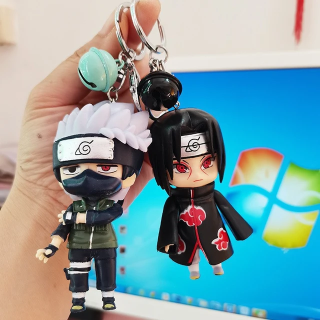 LLavero de juguete de Anime Naruto, personaje de dibujos animados, Sasuke,  Itachi, Sakura, Jiraiya, Kakashi, Gaara, colgante de PVC, regalo de  cumpleaños para niños - AliExpress