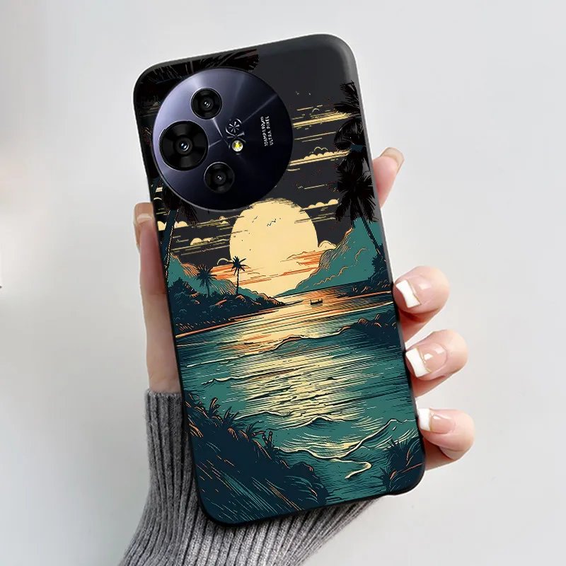 Luxury Cute Love Rabbit Black Soft Silicone Shockproof Phone Case Cover