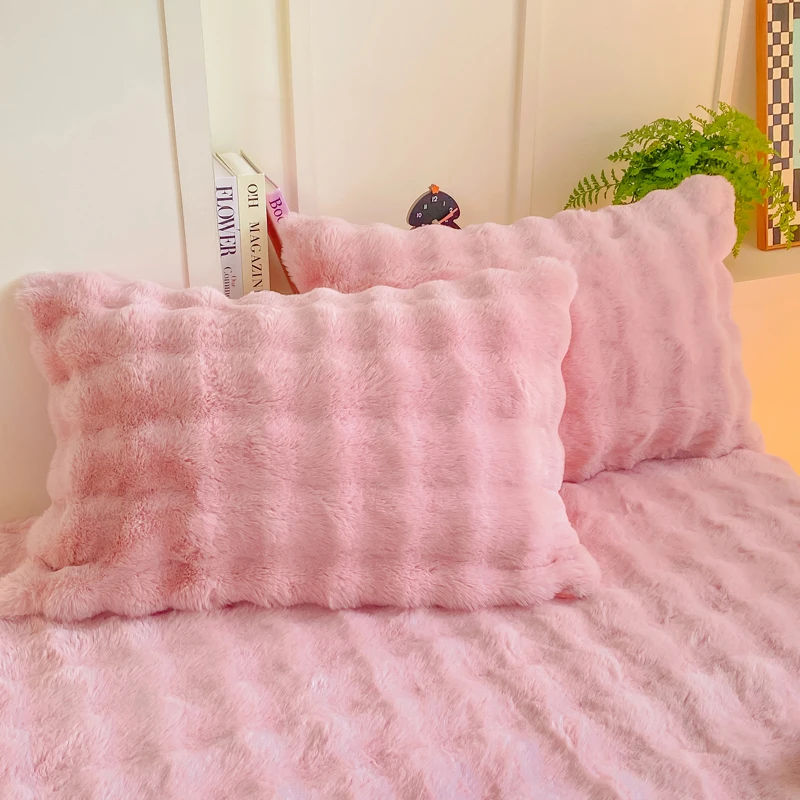 Fluffy Plush Pillowcase image 13