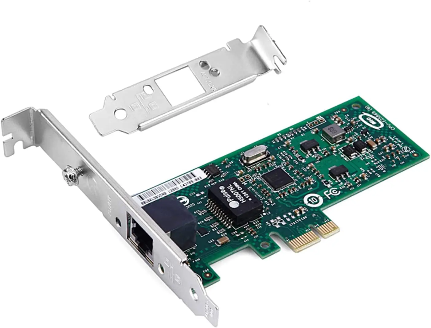 Gigabit Ethernet Converged Network Card Intel EXPI9301CTBLK 10/100/1000Mbps PCI-E Adapter Single RJ45 Port EXPI9301CT Server