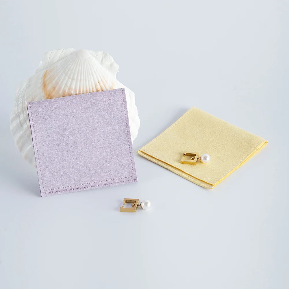 Microfiber Velvet Jewelry Packaging Pouches Organizer Wedding Christmas Favors Party Candy Bag Present Tarot Rings Gift Bag