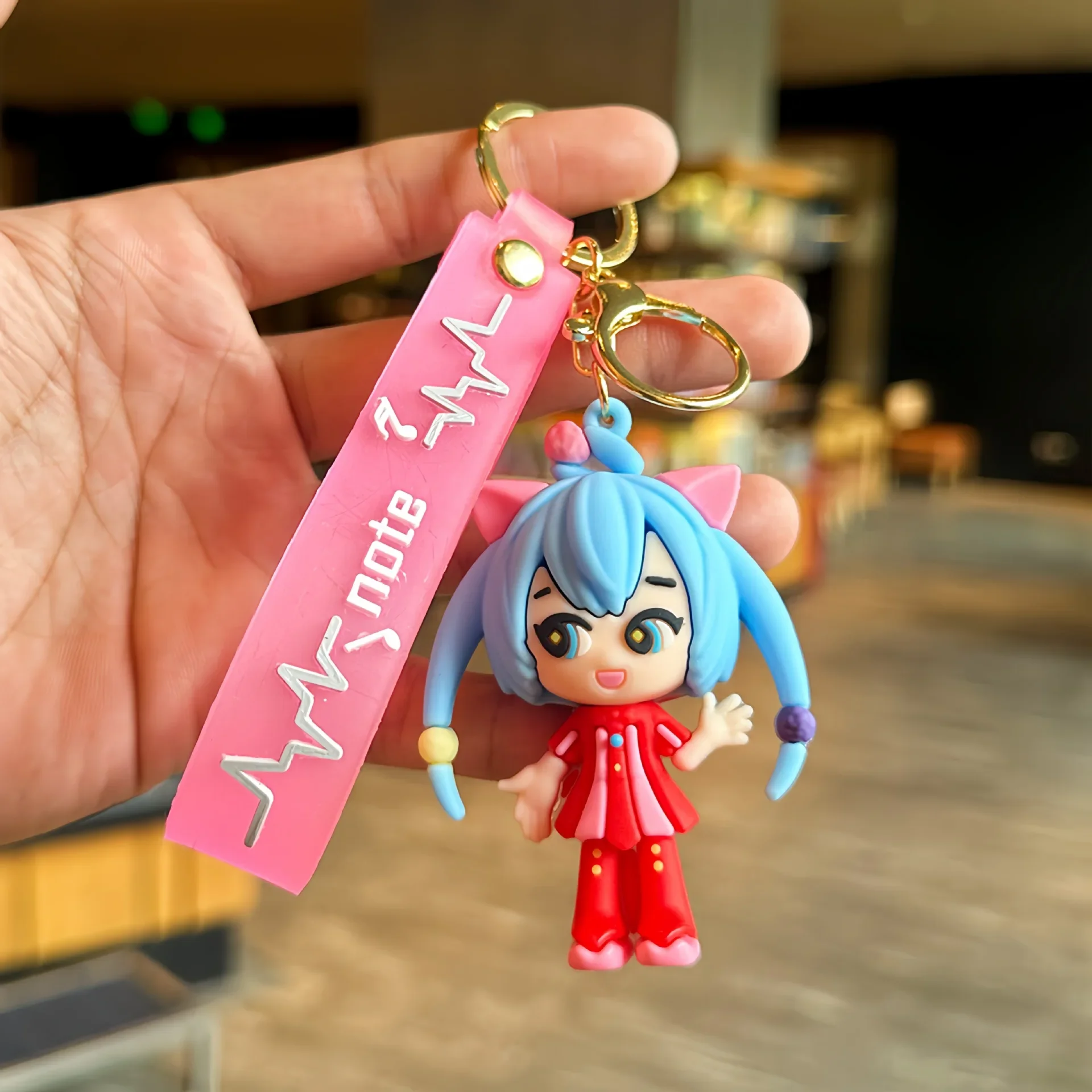 Hatsune Miku Anime Keychain - Cute Pendant & Backpack Charm Gift