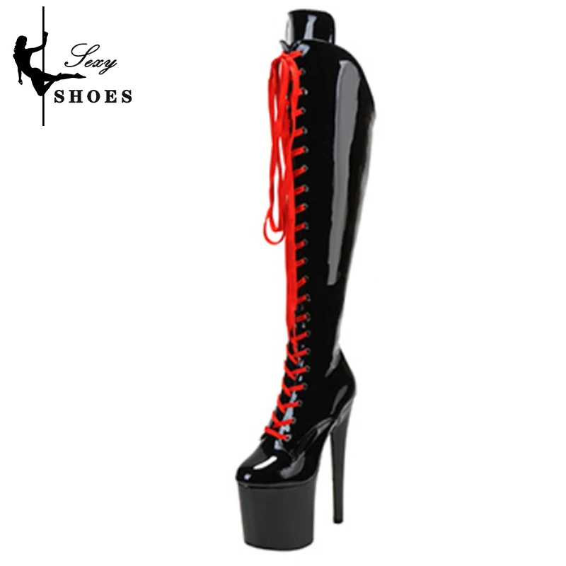 Brand Designer Women's Over-the-knee Boots Faux Suede Platform Waterproof Round Toe Lace-up ZIP Spring/Autumn Trend Long Boots