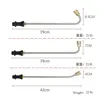 ROUE Angled Spray Lance, Under Chassis Wash Lance Compatible With Karcher K2 K3 K4 K5 K6 K7 Pressure Washer, Gutter Cleaning Kit 4