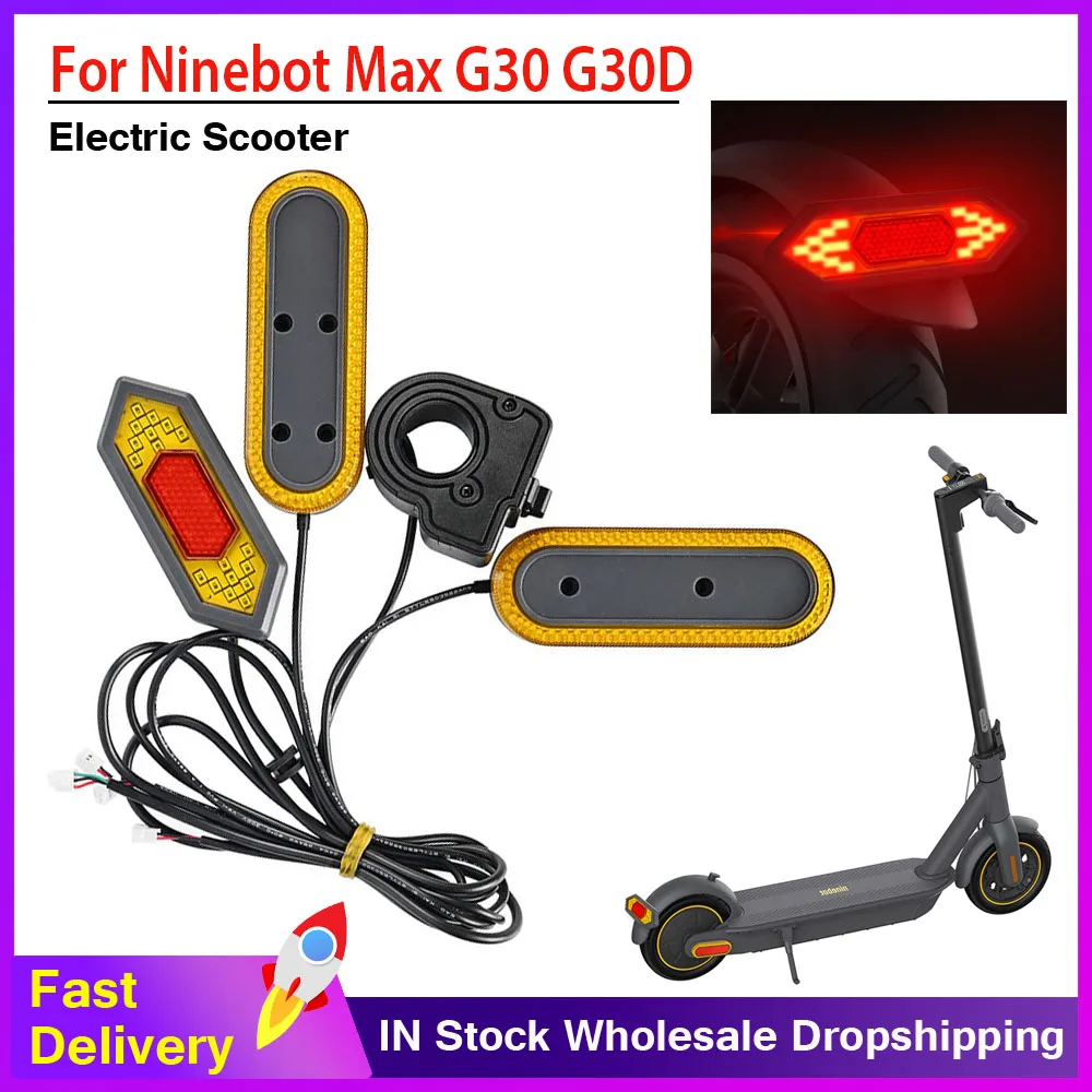 

Лампы поворотников ABS запасные светодиодные мигающие лампы для Ninebot Max G30 G30D