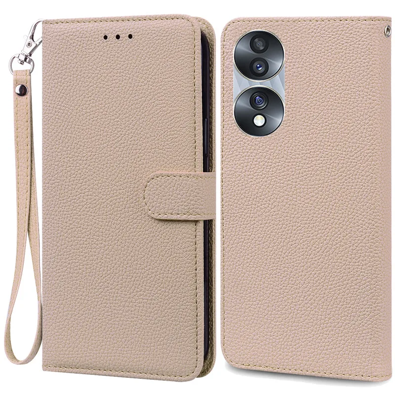Leather Wallet Flip Case - Elegant Full Cover Coque  Etui