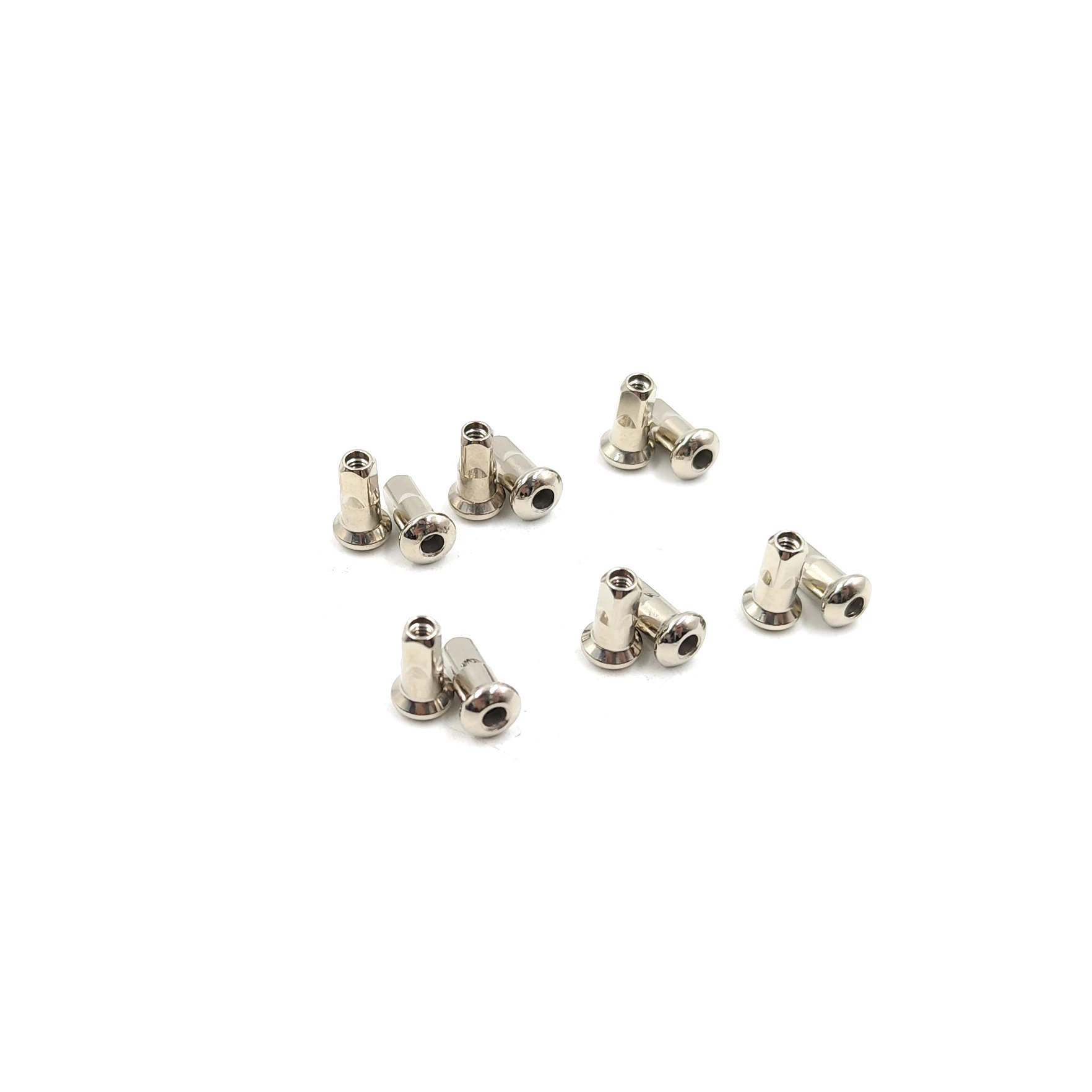 4R Internal Spoke Nipples 14G Gauge FG 2.3 Thread 10.5mm MTB Road Bike Round Head Brass Aluminum Alloy