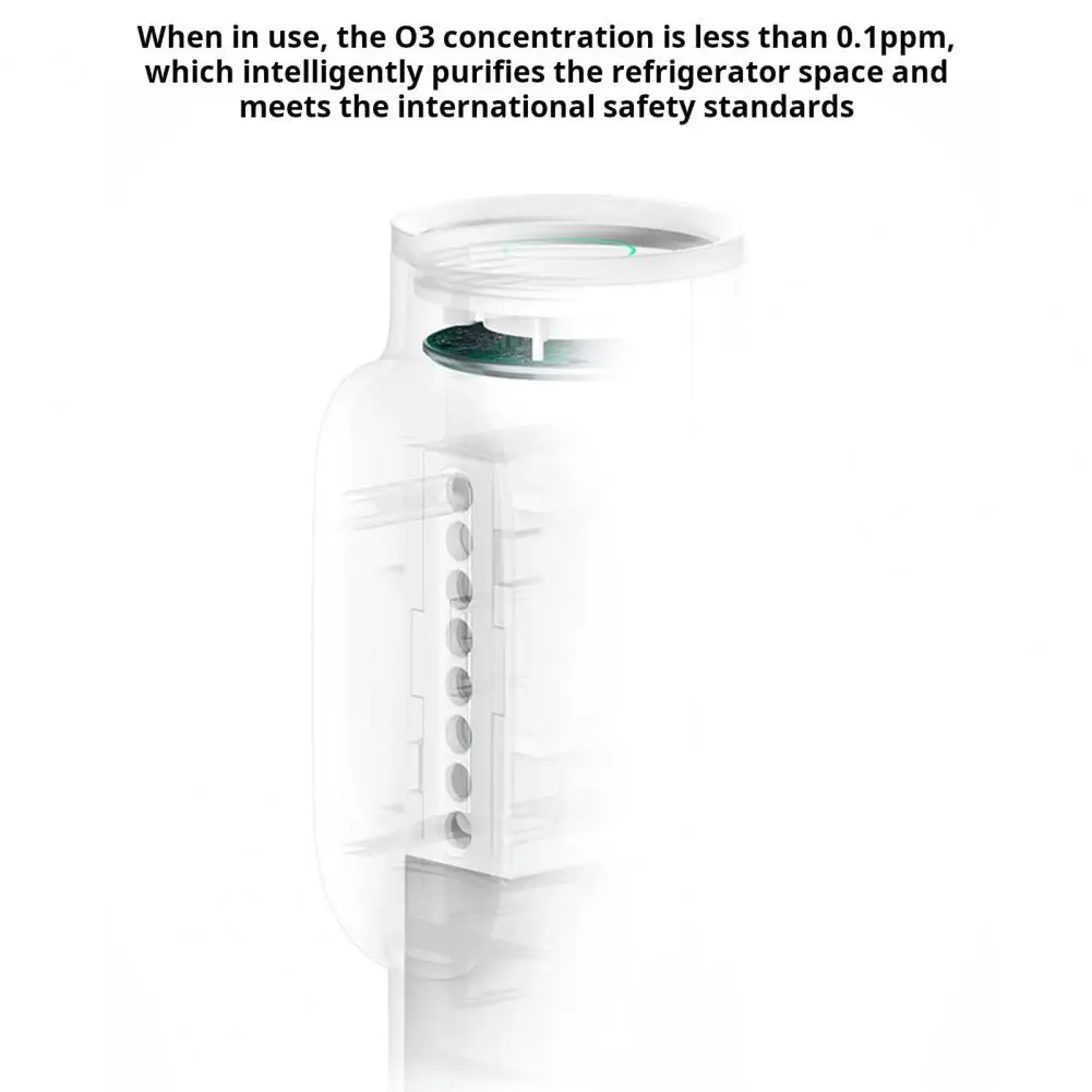 Versatile Odor Eliminator Portable Mini Fridge Deodorizer with Usb Charging Rechargeable Odor for Refrigerators for Small
