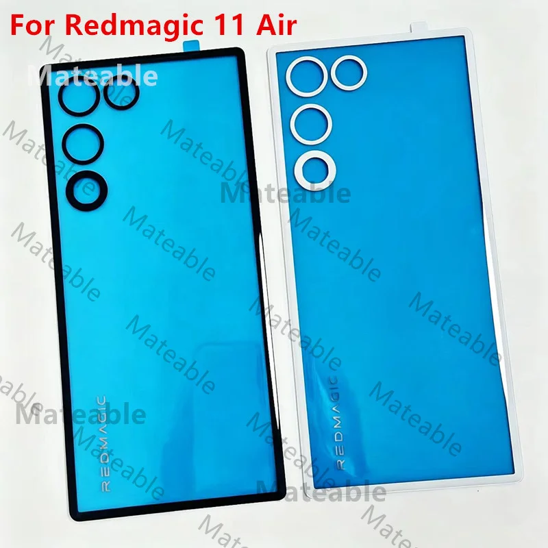ZTE Nubia RedMagic 11 Air Red Magic 뒷면 커버 배터리 케이스 교체 수리 부품 NX799J 용 11Air 후면 하우징