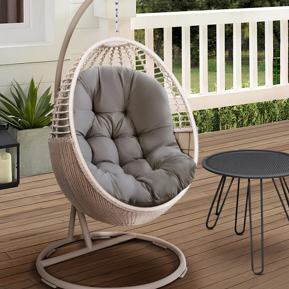 Hanging egg shaped swing chair seat cushion thickening Hanging egg chair replacement seat cushion cushion