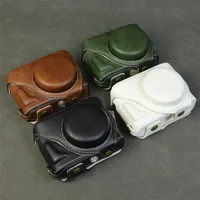 For Fujifilm X Half Camera Case Xhalf Portable Retro Leather Camera Bag X-HALF Leather Case Shoulder Crossbody Protective Shell - Image 2