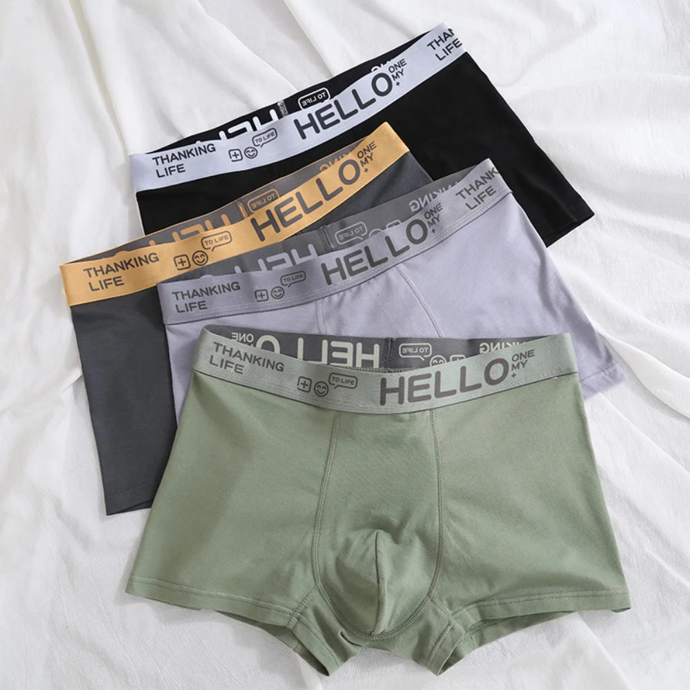 

Men Panties Cotton BoxerShorts Man Underwear For Men Boxers Breathable Male Underpants Sexy Calzoncillos Para Hombres Shorts