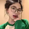 Ladies Blue Light Blocking Myopia Glasses New Trend Oversized Women Eyeglasses Unisex Square Frame Large Near Sight Eyewear 6