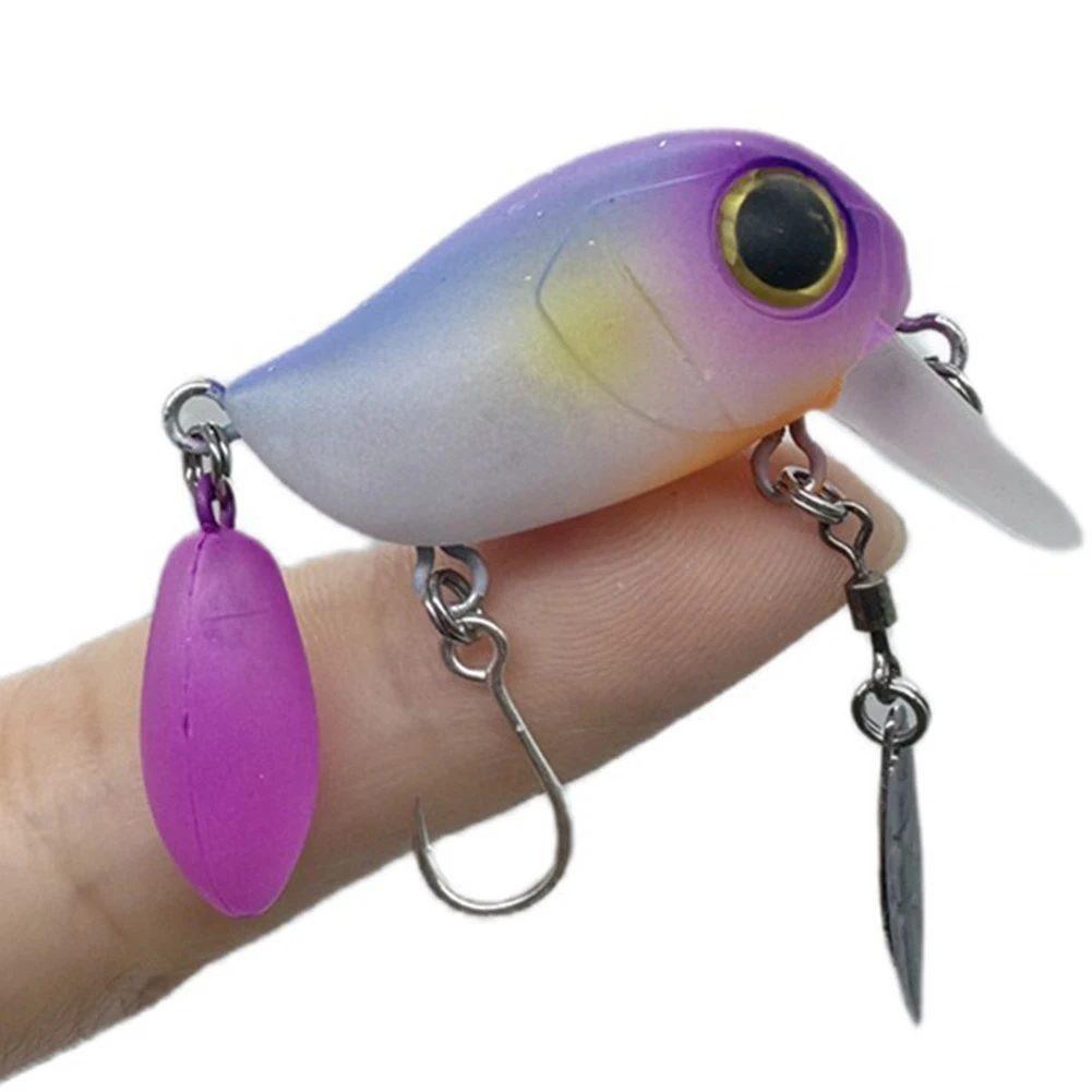 

30mm Floating Minnow Top Water Hard Bait Knotty Crankbait Fishing Lure Tool Accessories For Saltwater Freshwater Fishing