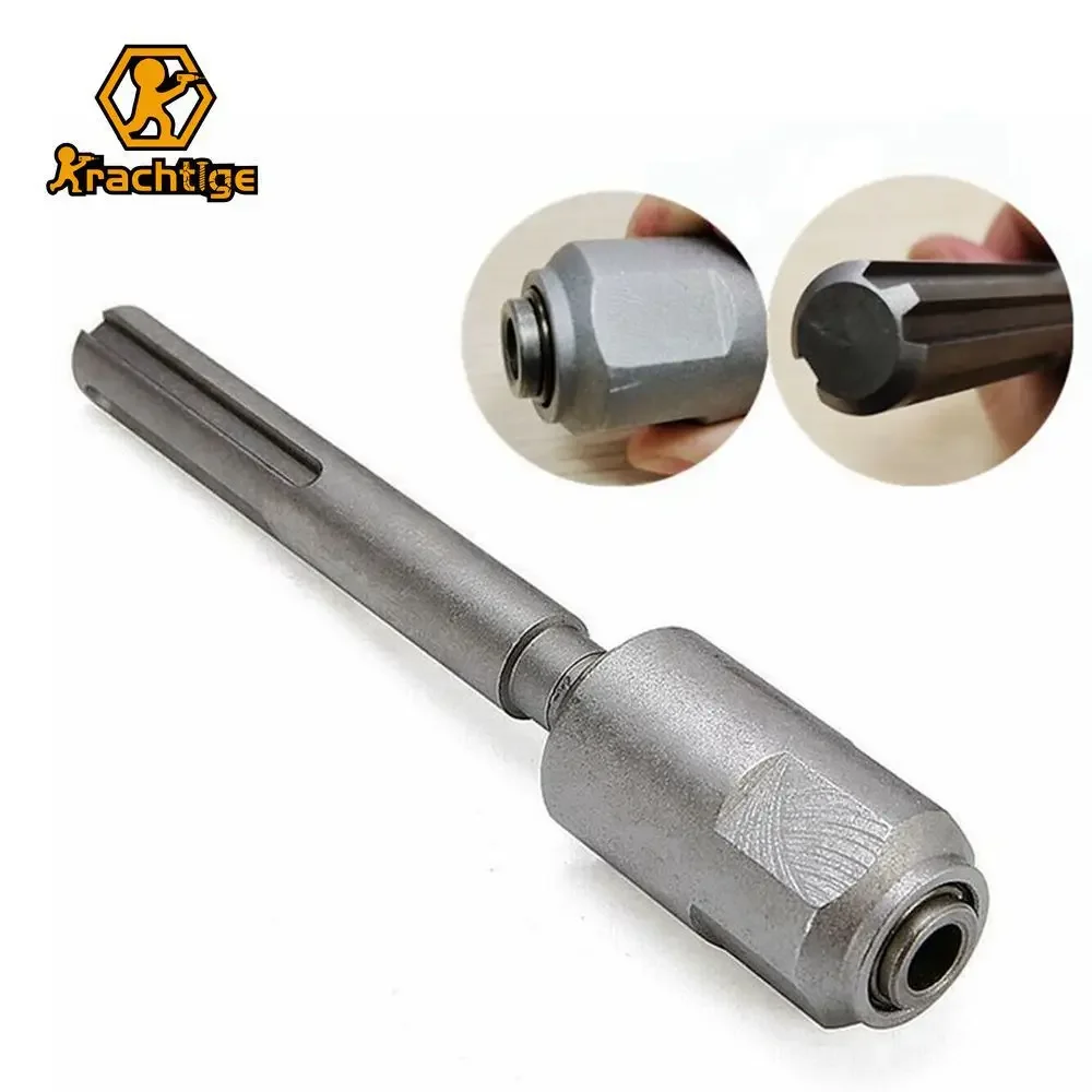 Krachtige SDS Max To SDS Plus Adapter Diameter Electric Hammer Tool Accessories Chuck Drill Converter Shank Quick Tool Kit