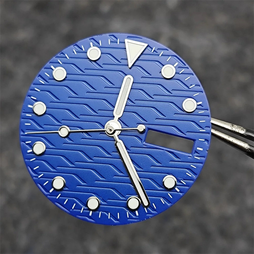 Luminous Ocean Star Dial for DIY Mechanical Watch – 28.5mm