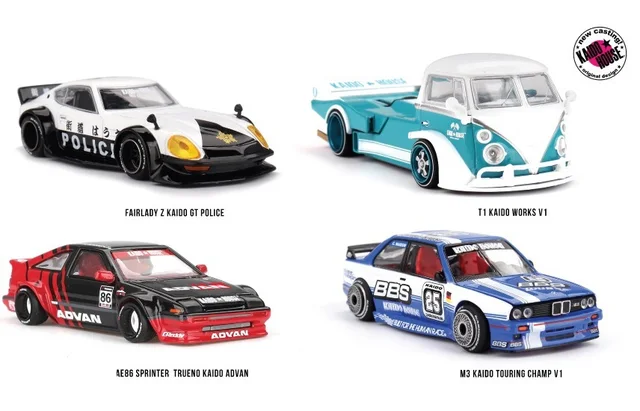 MINIGT 街道ハウス Skyline GT-R ・FARLADY Z PreSale] Kaido House x MINI GT 1:64 Fairlady Z Police AE86