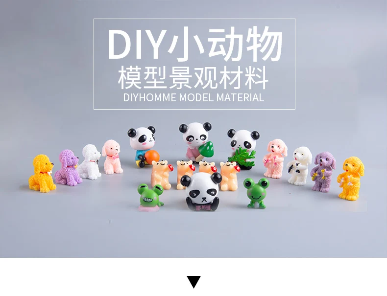 Mini zoo figurines best sale