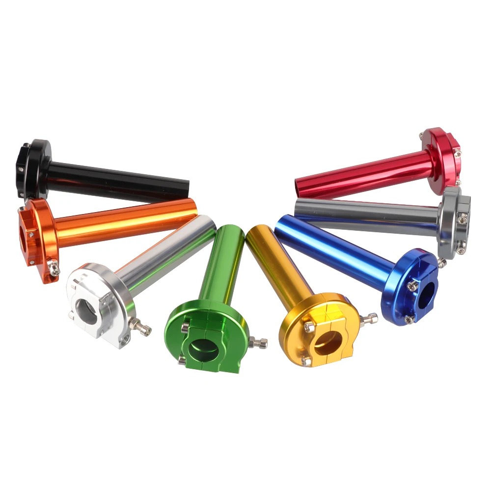 22mm7/8 Zoll Motorrad Universal CNC Aluminium Twist Gaspedalgriff für ATV Dirt Bike Mopeds und Roller Dirt Bike – Detail 9
