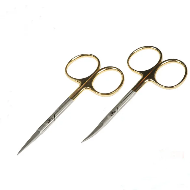Medical Scissors Double Eyelid Ophthalmological Plastic Tools Scissors Fine  Cut Eye Corner Scissors Straight Curved - AliExpress