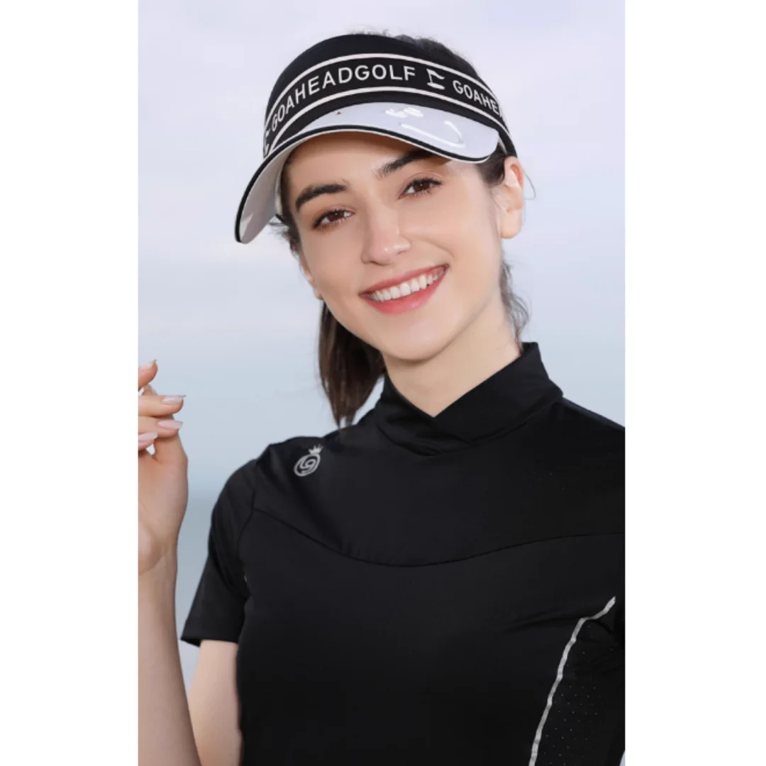 Golf hat, children's sport without top, duckbill hat, sports show off, small face, empty top tennis, baseball, sunshade hat