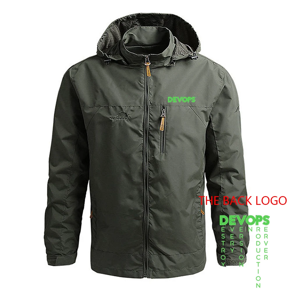 Devo PS-devo PS 2023 The real definition of the new men's casual clothes coat in spring and outdoor sports windproof coat.