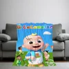 Cartoon Baby C-CoComelonSs Blanket Skin friendly comfort warm soft plush blanket suitable sofa living room office bedroom 2