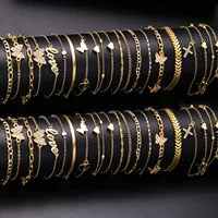 18 Pcs  Anklet Set For Women Foot Bracelets - Image 4