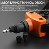 Hand Rivet Gun Set Professional Rivet Nut Riveter Construction Stapler DIY Hand Tool  Riveter Tools Embody 50pcs Rivet Nut 4