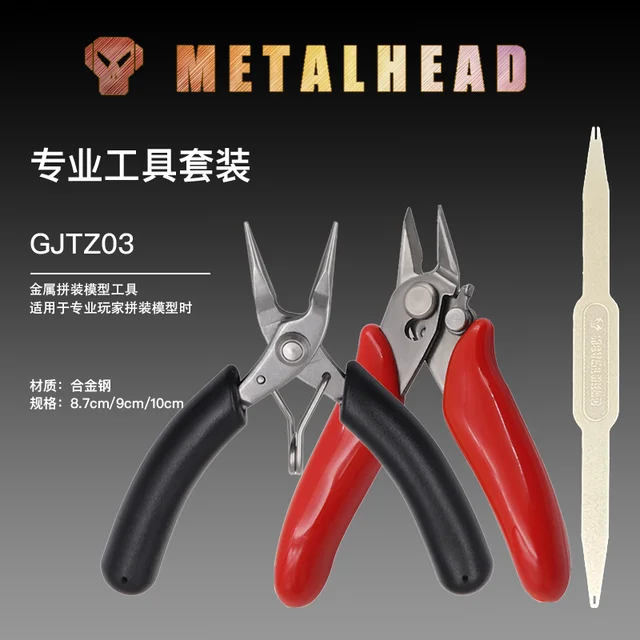 Metal Model Tool Kit - Clipper - Needle  3d Metal Puzzle Piececool - 2pcs  Model Diy - Aliexpress