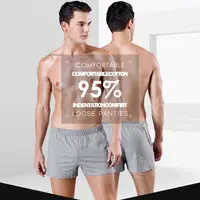 1pc/3pcs Mens Summer Loose Shorts Fashion Comfortable Cotton Boxers Shorts Men Breathable Home Short Sweatpants Casual Shorts - Image 2