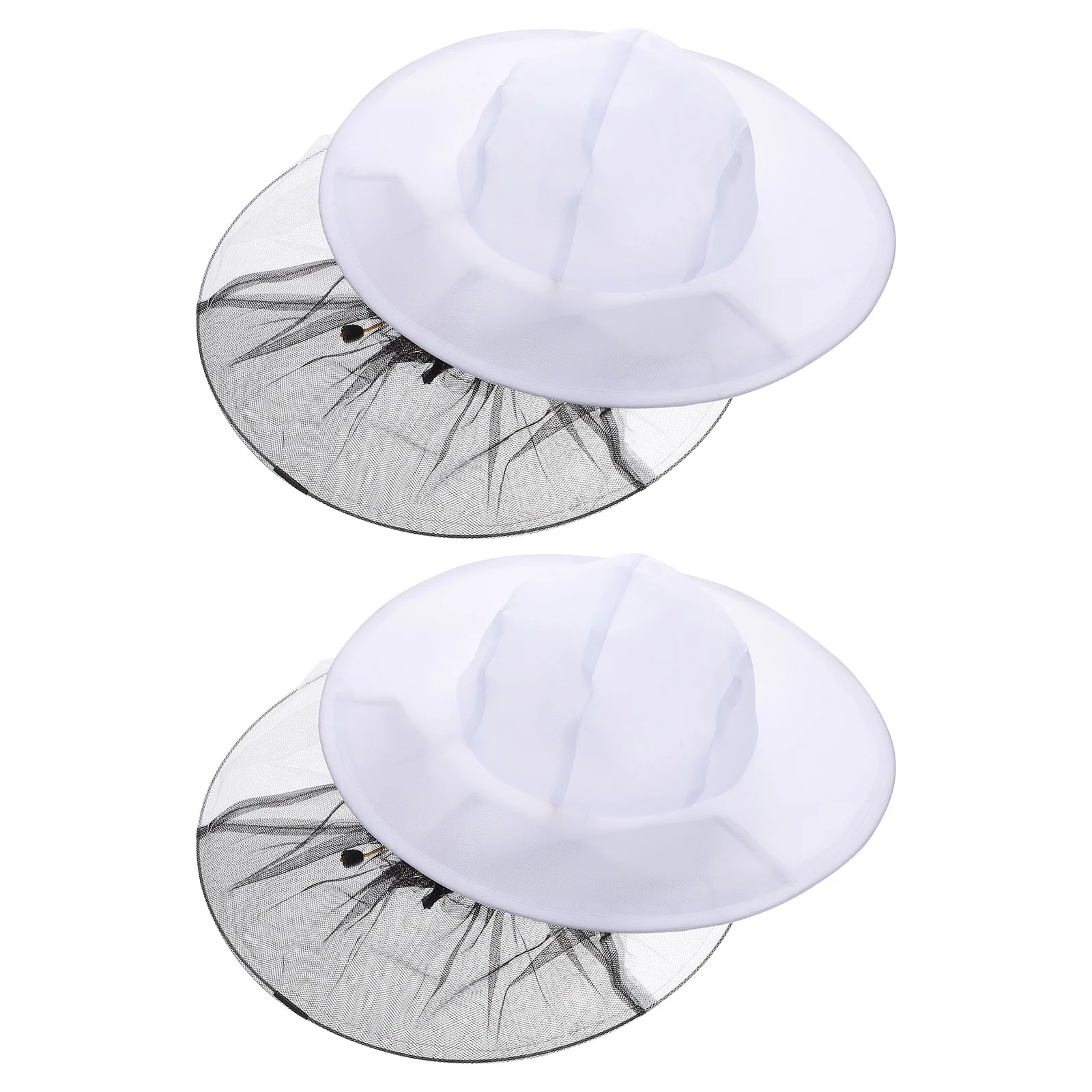 2pcs Polycotton Beekeeping Veil Beekeeping Suit Mosquito Bug mesh Hats beekeeping suit beekeeping clothing beekeeping hat