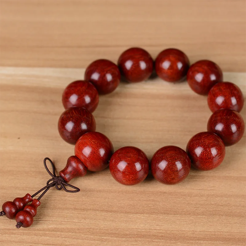 Buddhistische Natur-Sandelholz Buddha-Statue Meditations-Gebetsperlen Mala Armband für Männer und Frauen Heilendes Armband Anhänger Bestseller – Detail 9