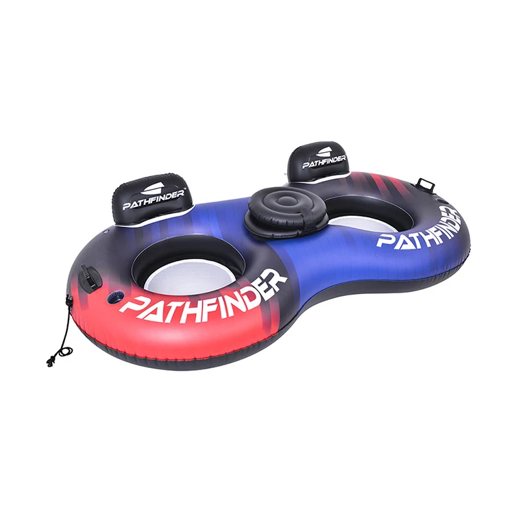 Heavy Duty Inflatable 2 Person River Float Tubes 3