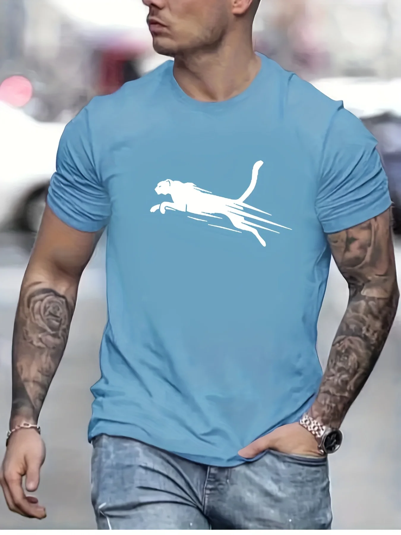 Men's Printed T-shirt Image 11