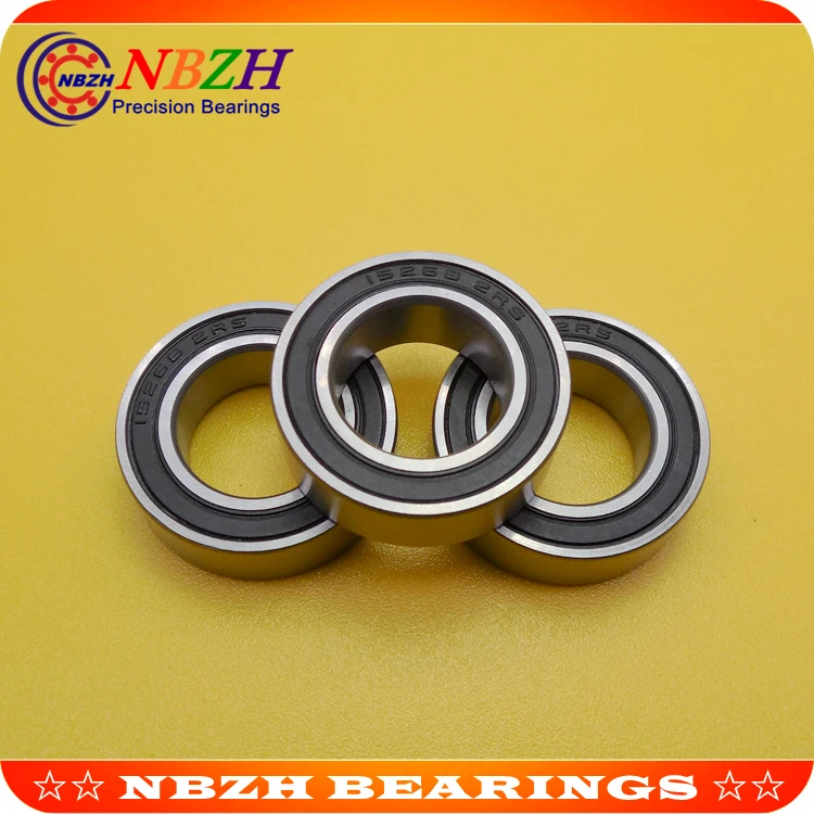 Фото NBZH bearing15268-2RS GCR15 шариковый подшипник велосипеда 15x26x8 мм 15268 RS ремонтный подшипник для велосипедных колес №2