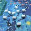 10PCS 14*10*12MM  White Plastics House Chess Pieces For Token Mark Board Game DIY Accessories 1