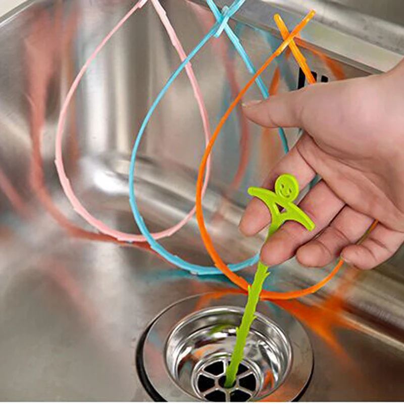 

Bathroom Hair Sewer Dredge Device Filter Drain Cleaner Outlet Kitchen Sink Strainer Anti Clogging, Floor Wig Removal, Small Tool