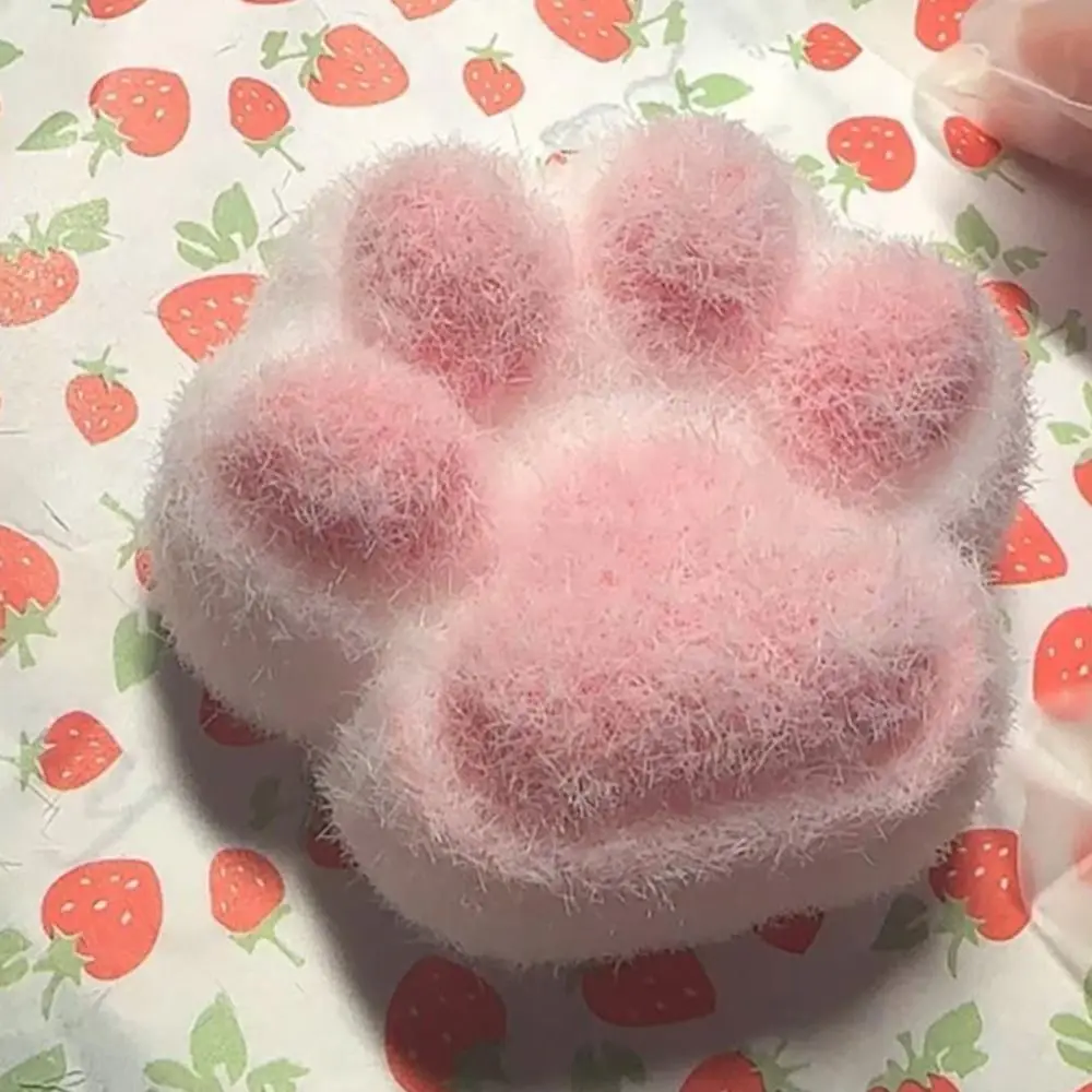Funny Gift Squeeze Toy Squeeze Cat Paw Toys Sticky Abreact Decompressing Pinching Cat Paw Soft Relief Relax Toys 6