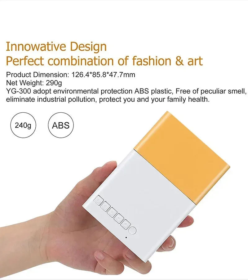 Mini Projector 1080P Full HD Supported Video Projector Portable Outdoor Home Theater Movie Projector 6