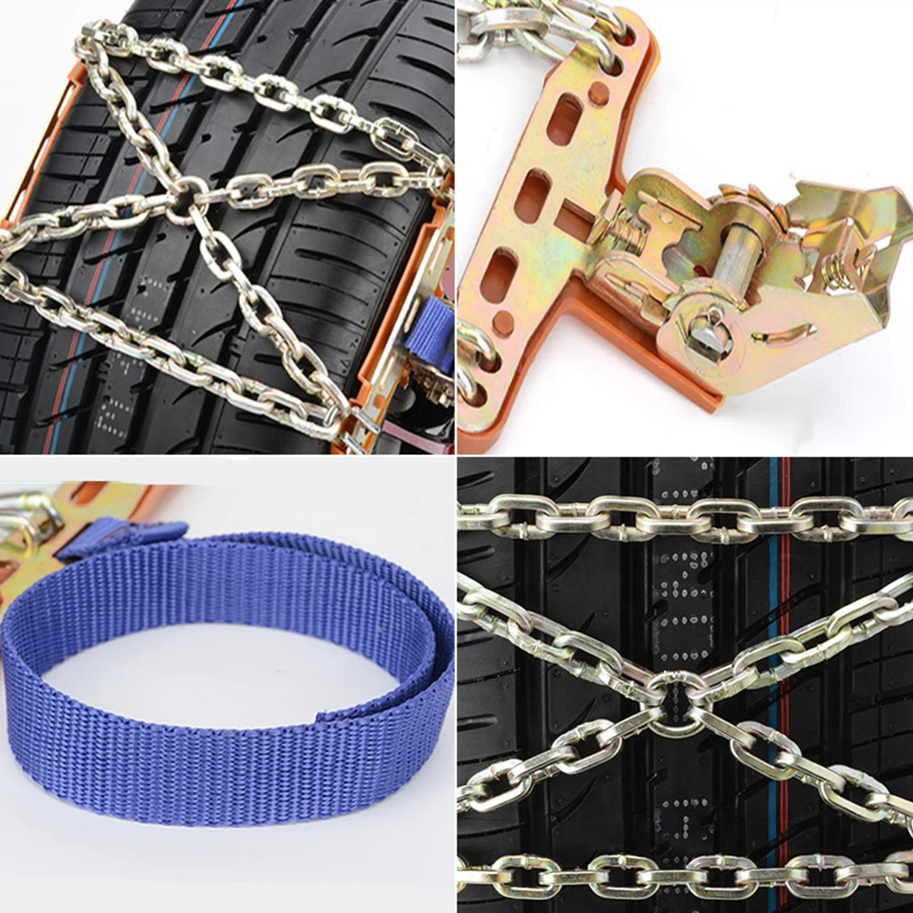 New Snow Chain Urethane Set Wheel Ties Belts Car Tires Chains Winter Anti-slip Chain Anti Skid Plastic Snow Chains tire chains