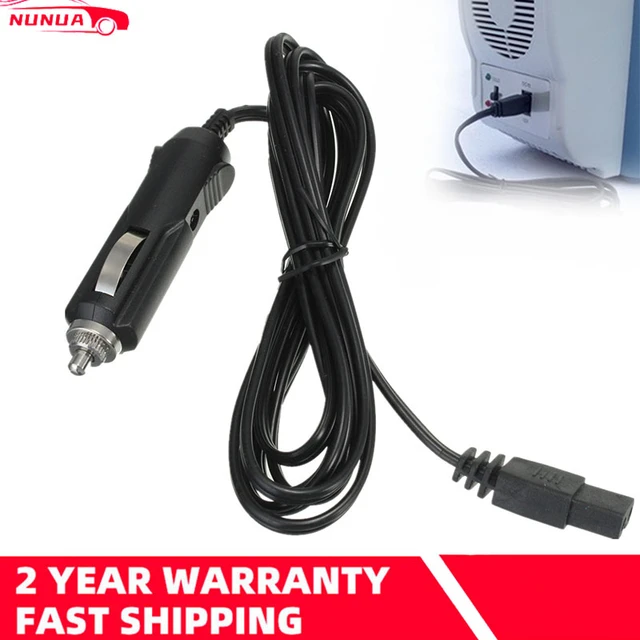 Câble d'extension électrique pour mini réfrigérateur de voiture, adaptateur  de prise, allume-cigare Laguna, accessoires de voiture, 2m, 4m, 12V, 24V,  DC - AliExpress