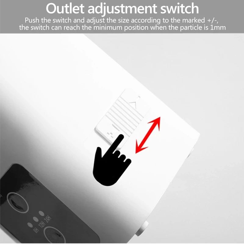 Alimentador automático para pecera de gran capacidad de 400 ml, alimentador inteligente para peces con temporizador