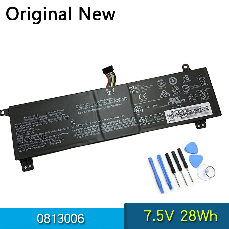 

NEW Original Battery 0813006 5B10P18554 5B10P23790 BSNO485490 For Lenovo IdeaPad 120S-11 120S-11IAP 7.5V 28Wh