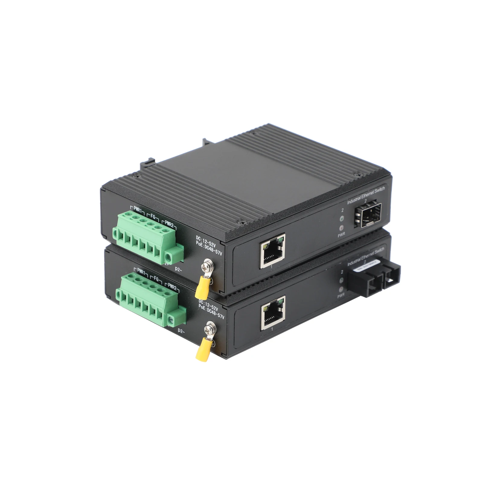 Industrieller POE-Switch 100/1000Mbps 1*Optisch 1*POE-Anschlüsse Single-Mode Dual-Fiber SC/SFP-Schnittstelle Transceiver – Detail 4