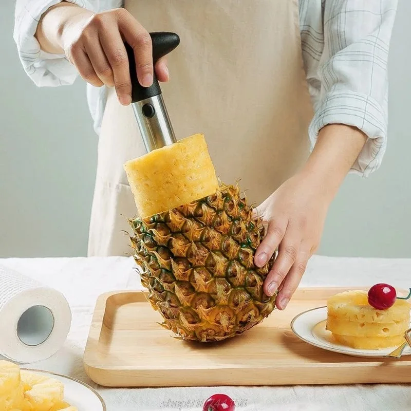 

Pineapple Slicer Peeler Cutter Parer Knife Stainless Steel Kitchen Fruit Tools Cooking Tools kitchen accessories kitchen gadgets