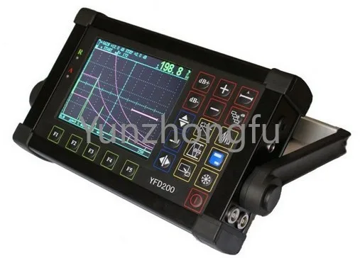 

Портативный цифровой ультразвуковой дефектоскоп NDT 0 ~ 10000 мм с прямым зондом и 60угловой зонд