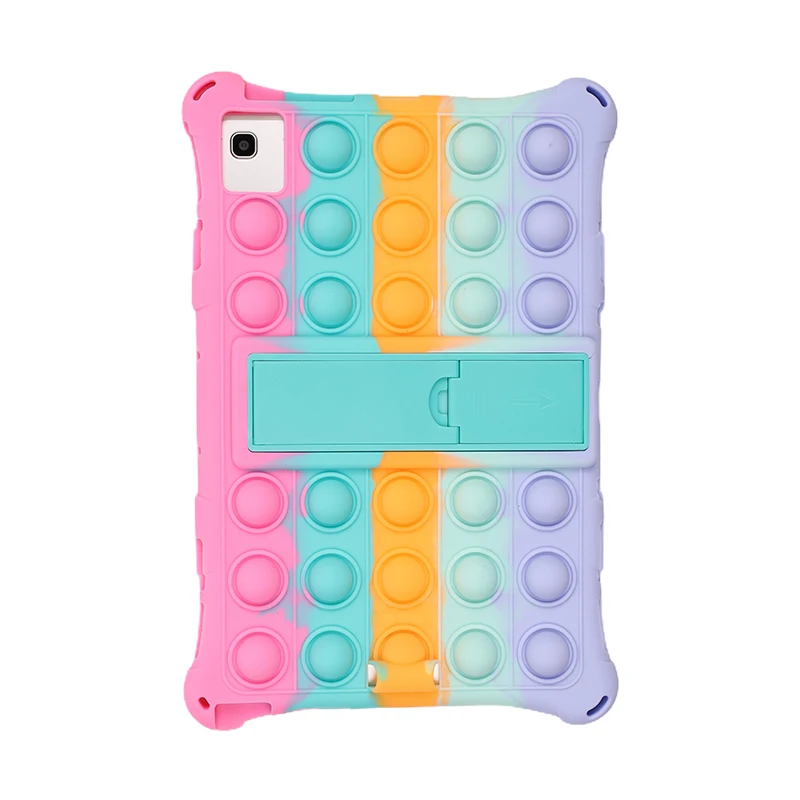Custodia In Silicone Colorato A Bolle Colorate Per Bambini Per Custodia Teclast T40S Teclast T40 Pro T40 5G T40 Plus